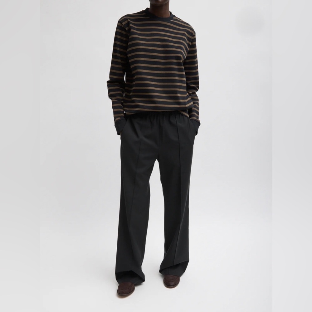 Tibi Tropical Wool Scottie Joggers